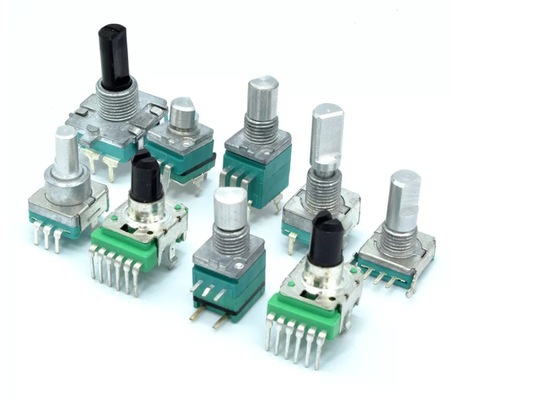Chiết áp 5 chân 1KΩ với công tắc nút nhấn 9mm