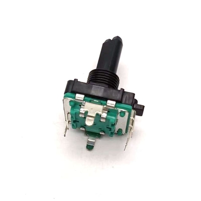 Thiết bị gia dụng Bộ mã hóa quay EC16 với đèn báo Led 100ohm Đen