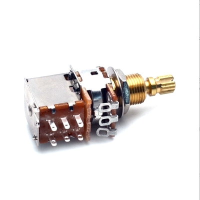 Chiết áp kéo 16mm DPDT Đàn guitar điện cho đàn guitar bass điện