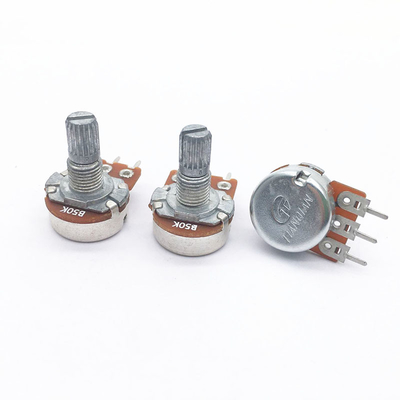 WH148 Series chiết áp điều khiển âm lượng có tuổi thọ cao Chiết áp màng carbon cho âm thanh