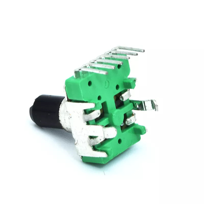 R1116G 11 Mm Trục kim loại băng kép Chiết áp quay màng carbon B10k 50K 100K