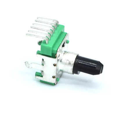 R1116G 11 Mm Trục kim loại băng kép Chiết áp quay màng carbon B10k 50K 100K