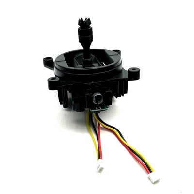 Chiết áp quay trục cần điều khiển bằng nhựa 16mm có dây và phích cắm