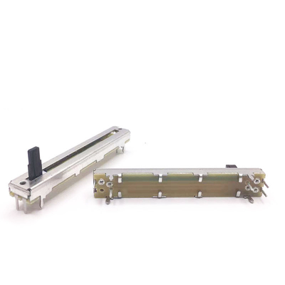 C4521SG Chất Lượng Tốt 45Mm Du Lịch Tuyến Tính Trượt Chiết Áp Có Công Tắc Nhấn Âm Thanh Chiết Áp B10K Chiết Áp