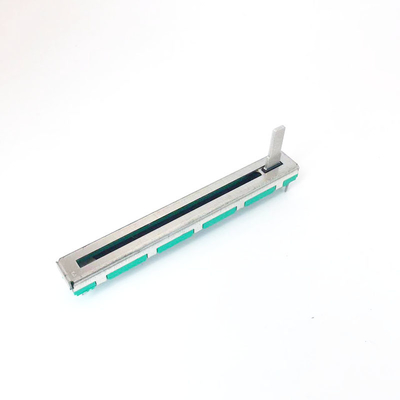 C6044G Dual Chiết Áp Phim Carbon Trượt Chiết Áp 60Mm Du Lịch 5K 10K Chiết Áp Âm Thanh Nổi Tuyến Tính