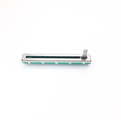C6044G Dual Chiết Áp Phim Carbon Trượt Chiết Áp 60Mm Du Lịch 5K 10K Chiết Áp Âm Thanh Nổi Tuyến Tính