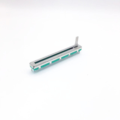 C6044G Dual Chiết Áp Phim Carbon Trượt Chiết Áp 60Mm Du Lịch 5K 10K Chiết Áp Âm Thanh Nổi Tuyến Tính