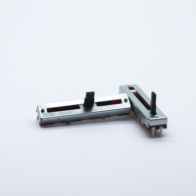 Trung Quốc Nhà sản xuất chiết áp trượt có công tắc 30 mm Tuyến tính du lịch Chiết áp 5k 10k ohm Chiết áp 100k