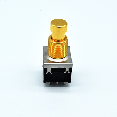 Nhà sản xuất Soft Click 3PDT Bàn đạp hiệu ứng ghi-ta Công tắc chân 9 chân Công tắc chân hiệu ứng Công tắc nút ấn