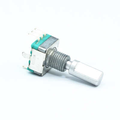 Công tắc xoay liên tục 11mm Núm xoay xoay chiều 300V AC với nút nhấn 360 độ