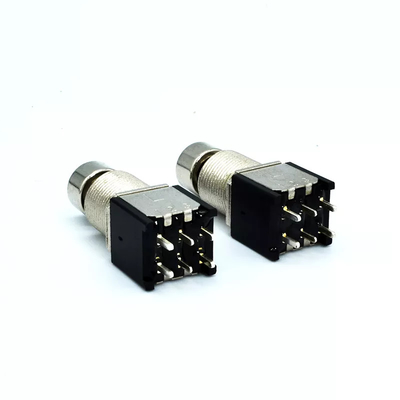9 Pin 3pdt Stomp Switch 500V cho guitar điện