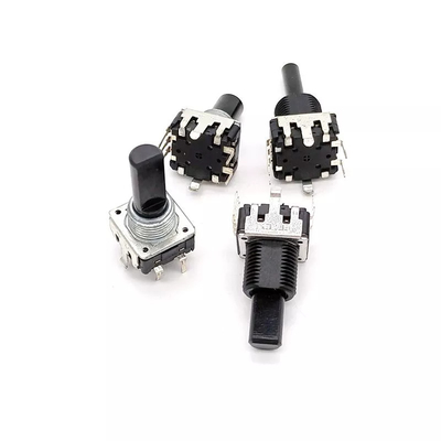 Bộ mã hóa quay loa Ec12 Audio với nút nhấn Ống lót có ren 10ohm
