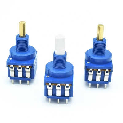 Chiết áp cao 0,2W Bộ điều chỉnh tốc độ ánh sáng 17mm