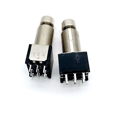 CE 17.1mm Bàn đạp chân Guitar 125V AC 6A 9 Pin Footswitch