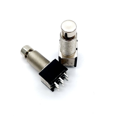 CE 17.1mm Bàn đạp chân Guitar 125V AC 6A 9 Pin Footswitch