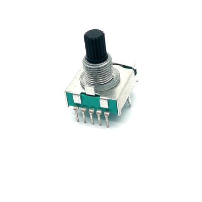 17mm Một cực đơn Ba cực Công tắc xoay 0,3A 100k Log chiết áp