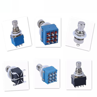 Công tắc chân 3PDT Guitar 9 PIN Dpdt Công tắc ngắt True Bypass