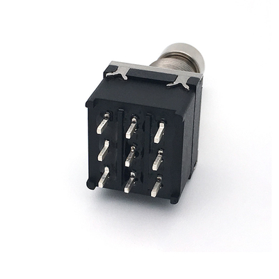 Công tắc chuyển đổi PDT 9 pin 10000 chu kỳ Mo moment Stomp SF17