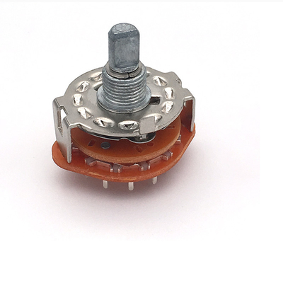 DC500V 2 cực 6 vị trí Công tắc xoay 100ohm Cts 5 chiều