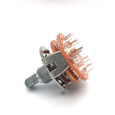DC500V 2 cực 6 vị trí Công tắc xoay 100ohm Cts 5 chiều