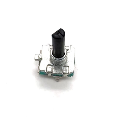 Nút chuyển đổi mã hóa quay EC16 màu đen Trục nhựa DC250V