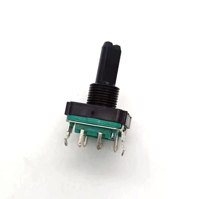 Thiết bị gia dụng Bộ mã hóa quay EC16 với đèn báo Led 100ohm Đen