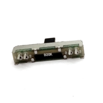 Chiều dài Máy trộn 20mm Thanh trượt Fader Chiết áp trượt 100k C2040N
