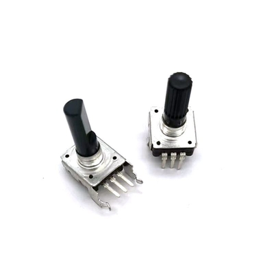 Bộ mã hóa quay 5 chân kim loại EC12 16 vị trí không có công tắc cho điện tử