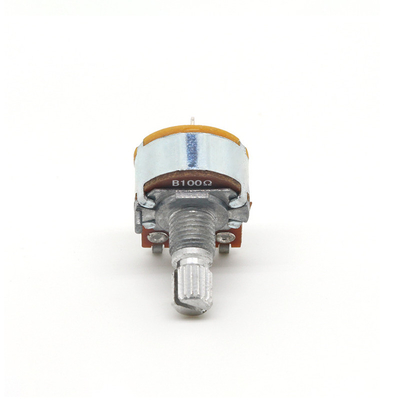 Chiết áp 25ohm B100k Công tắc quay liên tục 0,5A kép
