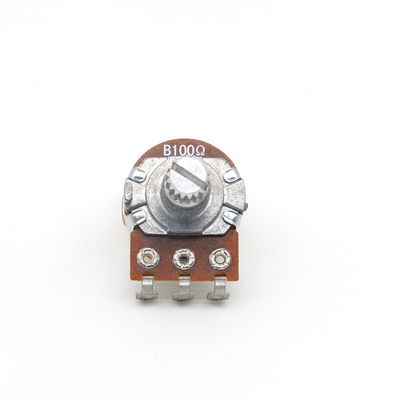 Chiết áp 25ohm B100k Công tắc quay liên tục 0,5A kép