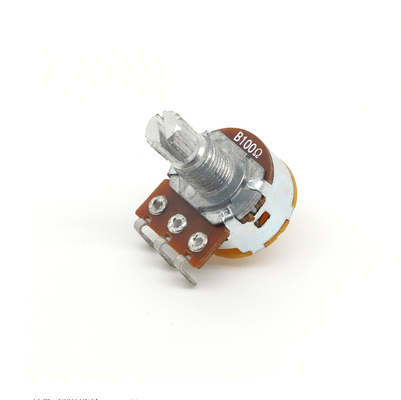 Chiết áp 25ohm B100k Công tắc quay liên tục 0,5A kép