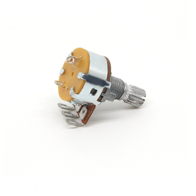 Chiết áp 25ohm B100k Công tắc quay liên tục 0,5A kép