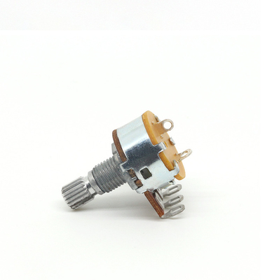 Chiết áp 25ohm B100k Công tắc quay liên tục 0,5A kép