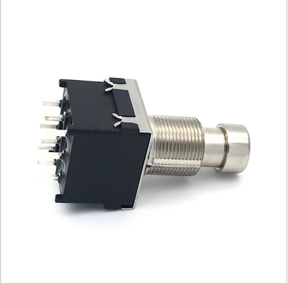 SF17 10000 Chu kỳ 2pdt Công tắc 9 chân Nút nhấn Chân 100ohm