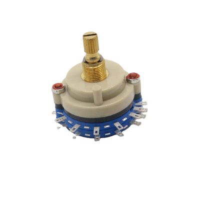 Công tắc xoay liên tục chính xác cao Công tắc xoay đa cực 100ohm