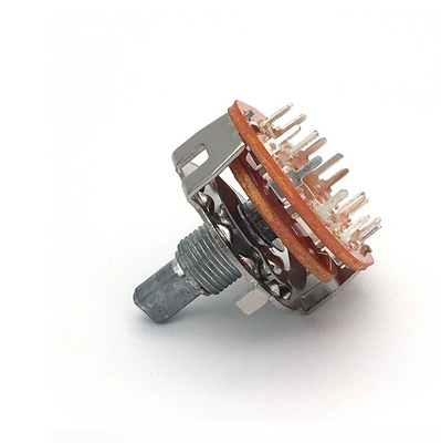 Công tắc xoay liên tục 0,3A Công tắc chọn 8 chiều 20MM