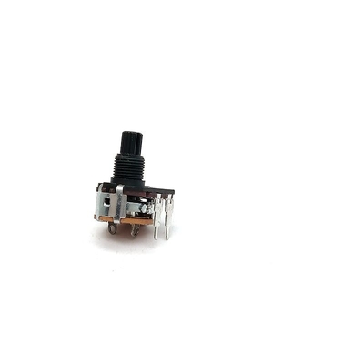 Điều khiển âm lượng 5000ohm 6 pin màu đen Chiết áp nút âm lượng 0,2W