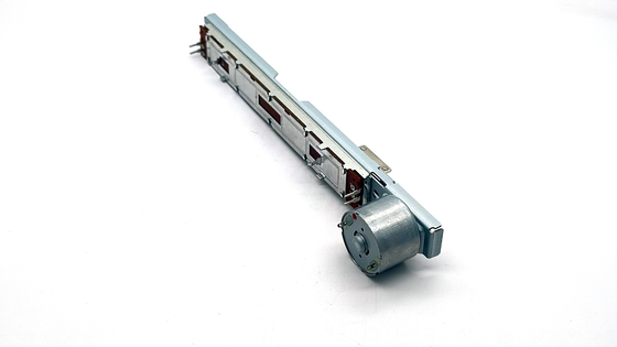 Chiết áp tuyến tính B10K Trượt kép 10V DC 100mm lũy tiến