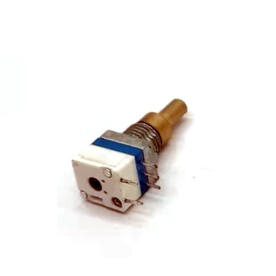 Chiết áp công tắc xoay 250VAC bằng đồng thau Nút âm lượng 8mm cho loa