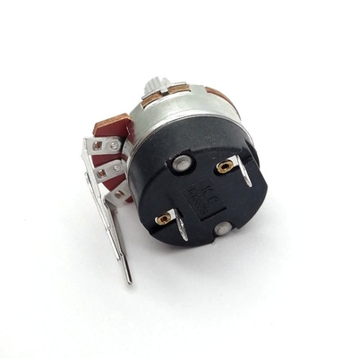 Công tắc 24mm Chiết áp xoay ROHS Bass Treble Pot Điều chỉnh ngón tay trên cùng