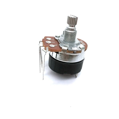 Công tắc 24mm Chiết áp xoay ROHS Bass Treble Pot Điều chỉnh ngón tay trên cùng