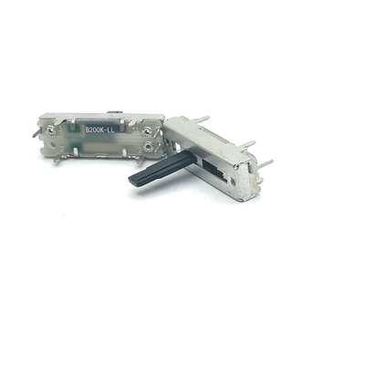 Chiết áp trượt tay cầm kim loại 15mm Du lịch B100k Trượt