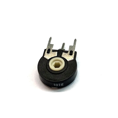 Thành phần cacbon PT15 Chiết áp tông đơ 250V Điều chỉnh theo chiều dọc