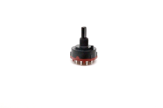 PC Pin 1P2T Công tắc quay liên tục 12 Pin 26mm Điều khiển tốc độ quạt