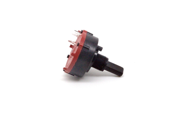 PC Pin 1P2T Công tắc quay liên tục 12 Pin 26mm Điều khiển tốc độ quạt