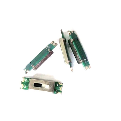 Công tắc nguồn trượt 0,3A 4P8T Bảng điều khiển ISO Gắn công tắc trượt Tai nghe Tai nghe