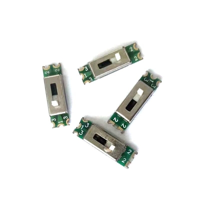 Công tắc nguồn trượt 0,3A 4P8T Bảng điều khiển ISO Gắn công tắc trượt Tai nghe Tai nghe