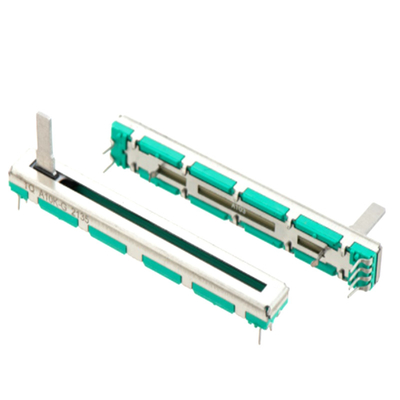 Chiết áp trượt 6 chân Trượt kép 45mm Trượt cho Trạm trộn âm thanh