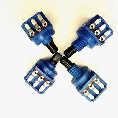 Bộ chiết áp công tắc xoay 16mm Công tắc điều chỉnh độ sáng bằng màng carbon B500K 10A