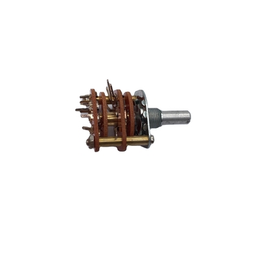 Hai lớp 500V đa cực Công tắc xoay Rohs 4 cực 6 vị trí Rotary